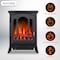 Edendirect 16.54'' 5100-BTU Black Metal Infrared Quartz Electric Stove 5220 - alternate 6